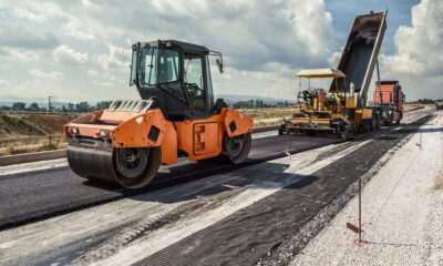 Asfaltatura di una strada