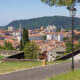 Vista di Gorizia dal parco del castello