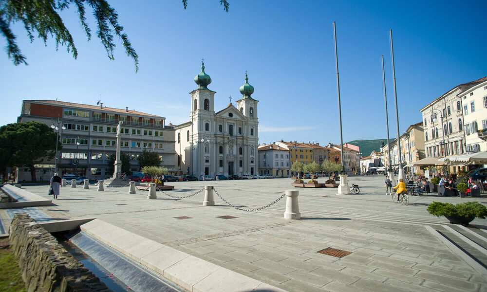Piazza della Vittoria a Gorizia