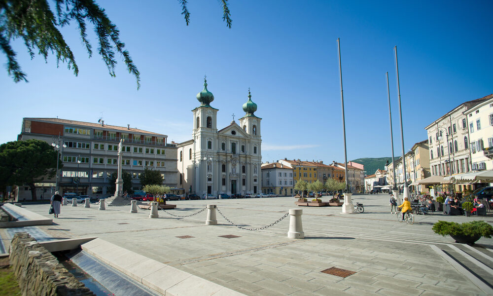 Piazza della Vittoria a Gorizia