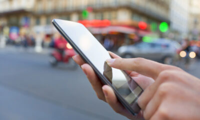 Utilizzo di app su smartphone