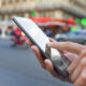 Utilizzo di app su smartphone