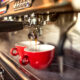 Macchina da caffè al bar
