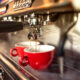 Macchina da caffè al bar