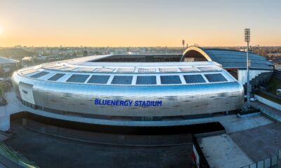Energia in campo, il nuovo impianto fotovoltaico ospitato sulla copertura del Bluenergy stadio di Udine (© Regione FVG)