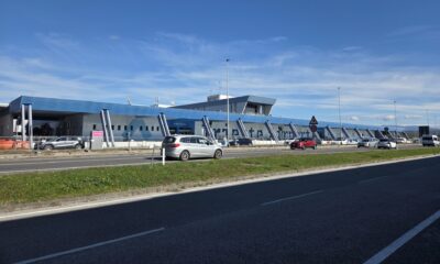 Fronte terminal Trieste Airport