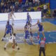 Il rientrante Hickey in palleggio contro Brescia