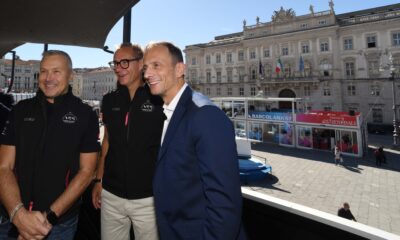 Il governatore Fedriga e l'assessore Bini nello stand "Io sono Fvg"
