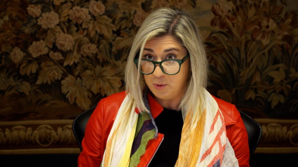 L'assessore Cristina Amirante