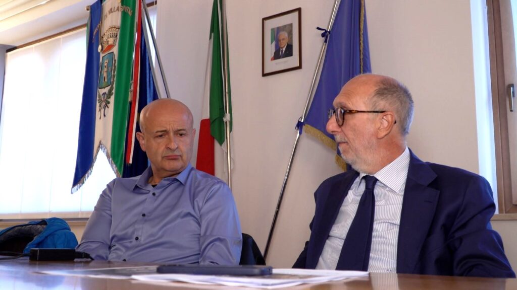 L'assessore Riccardi e il sindaco Giatti