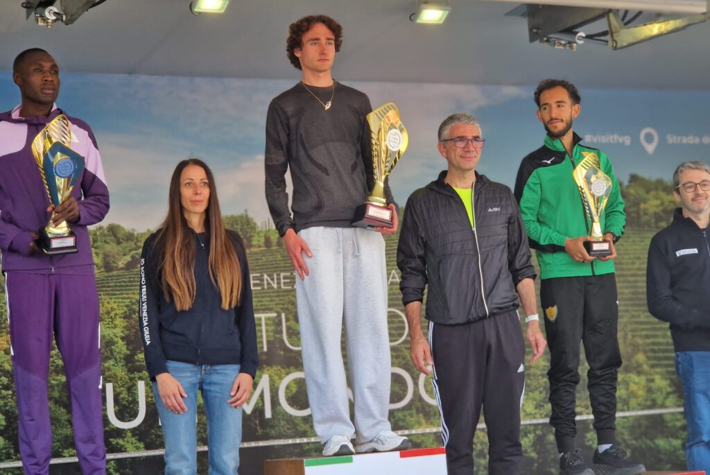 La premiazione della 10k maschile