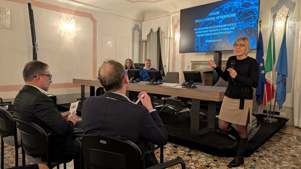 L'assessore Zilli nel corso del suo intervento