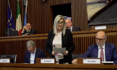 L'assessore alle Infrastrutture e Territorio Cristina Amirante