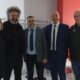 L'assessore regionale Barbara Zilli insieme all'artista Simone Cristicchi