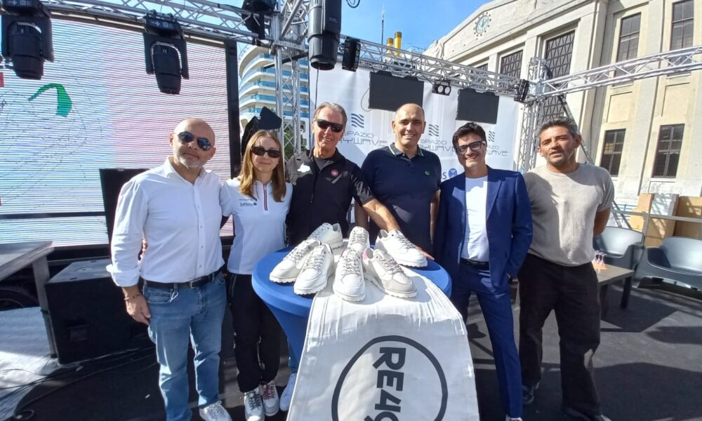 L'assessore regionale alla Difesa dell'Ambiente Fabio Scoccimarro alla presentazione di RE49 al Villaggio Barcolana