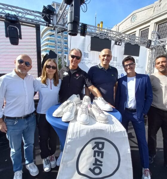 L'assessore regionale alla Difesa dell'Ambiente Fabio Scoccimarro alla presentazione di RE49 al Villaggio Barcolana