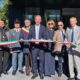 L'assessore regionale alla Difesa dell'ambiente, energia e sviluppo sostenibile Fabio Scoccimarro, all'inaugurazione del nuovo edificio di Bluenergy Group a Udine