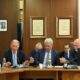 L’assessore regionale alla Difesa dell’ambiente, energia e sviluppo sostenibile, Fabio Scoccimarro, in Consiglio comunale a San Dorligo della Valle