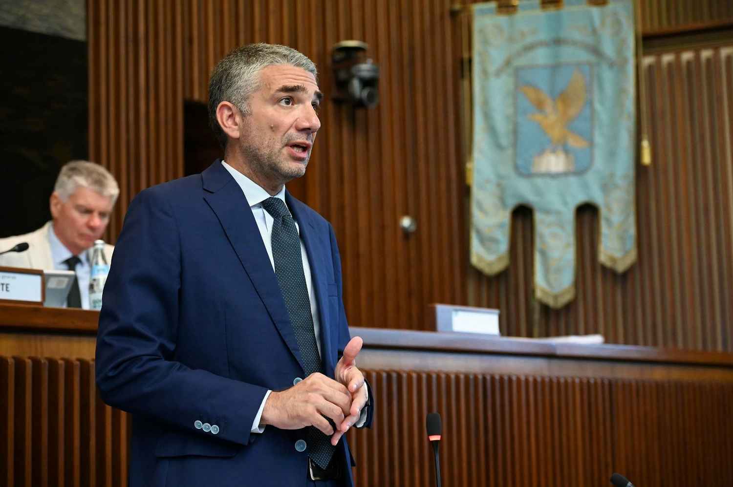 L'assessore regionale alla Sicurezza Pierpaolo Roberti