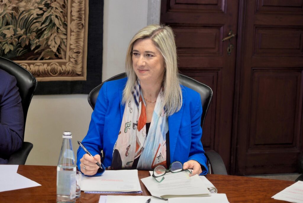 L'assessore regionale alle Infrastrutue e territorio, Cristina Amirante