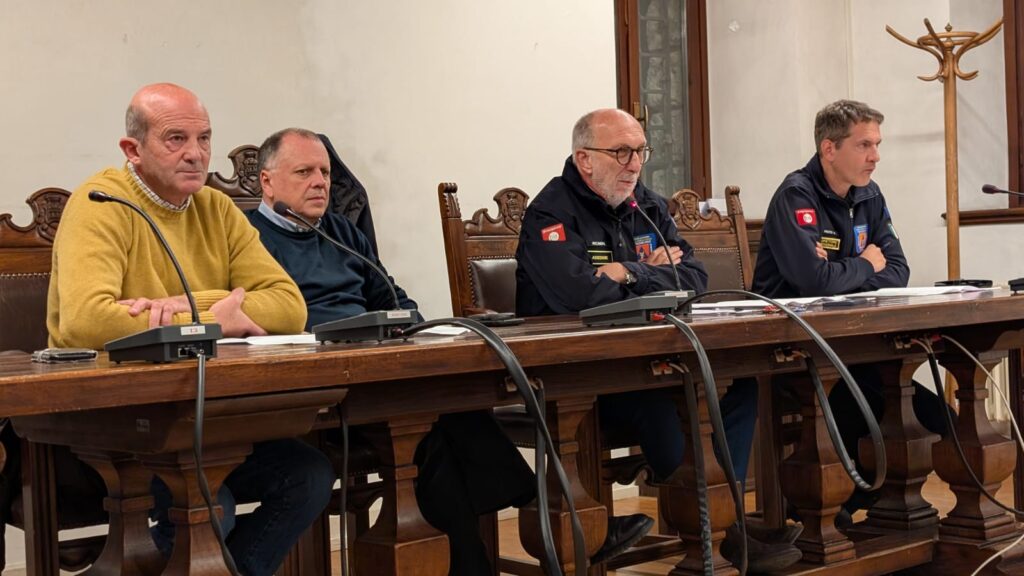 L'assessore Riccardo Riccardi all'incontro a Palazzo Frangipane