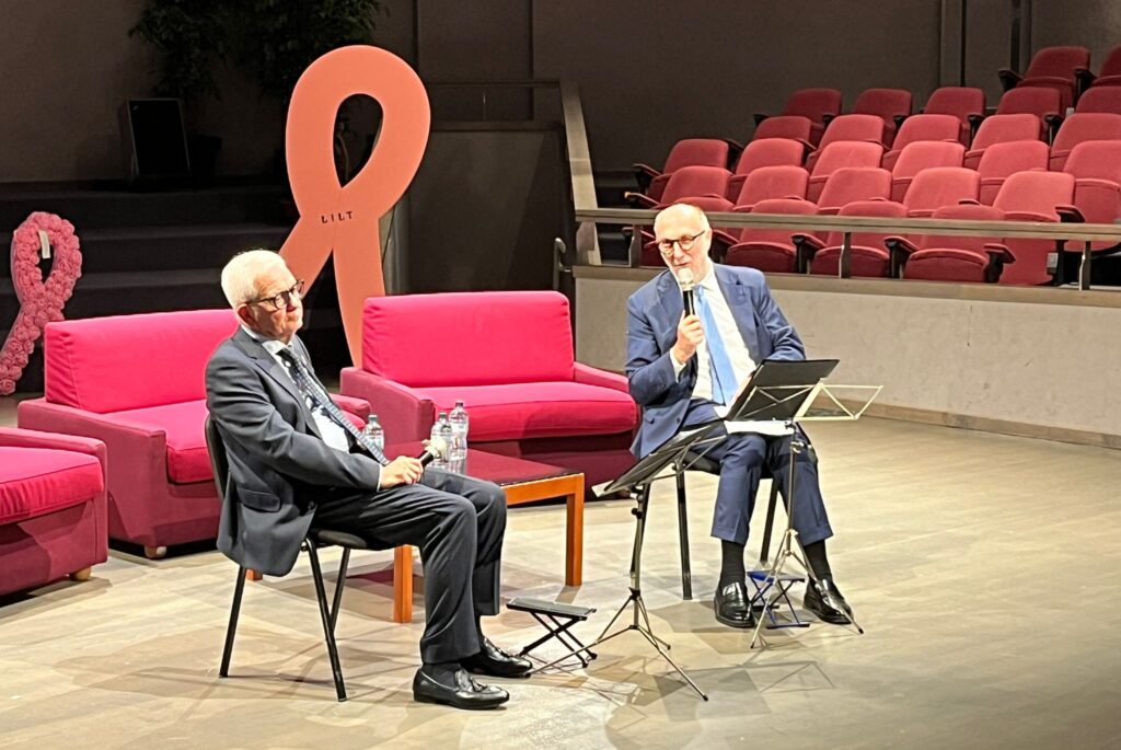 L'intervento dell'assessore regionale alla Salute Riccardo Riccardi durante l'incontro organizzato dalla Lilt di Gorizia