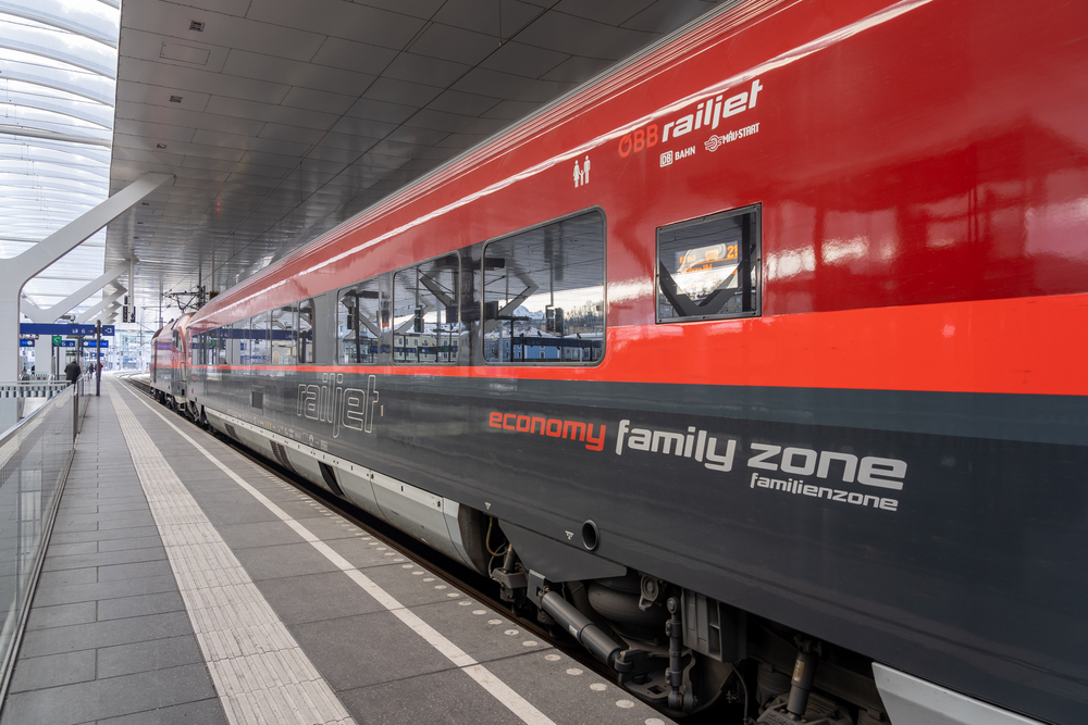 Treno ÖBB Railjet - treno Trieste-Vienna