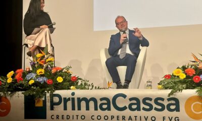 Il vicegovernatore Anzil durante il suo intervento