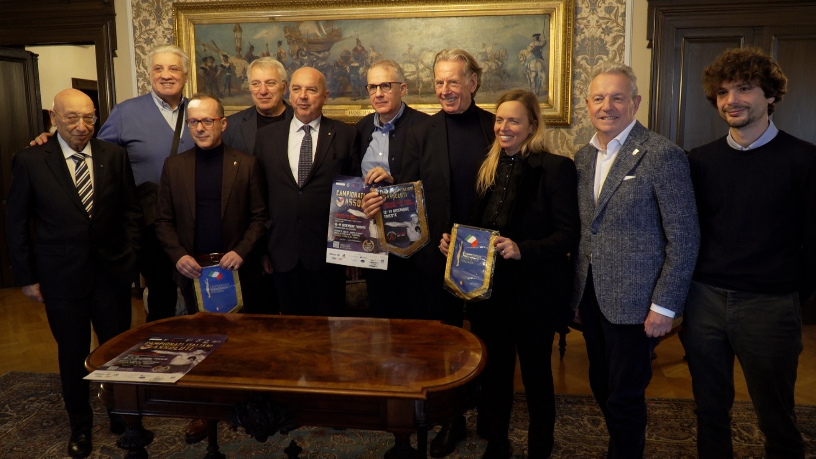 La presentazione dei Campionati Italiani Assoluti di pugilato