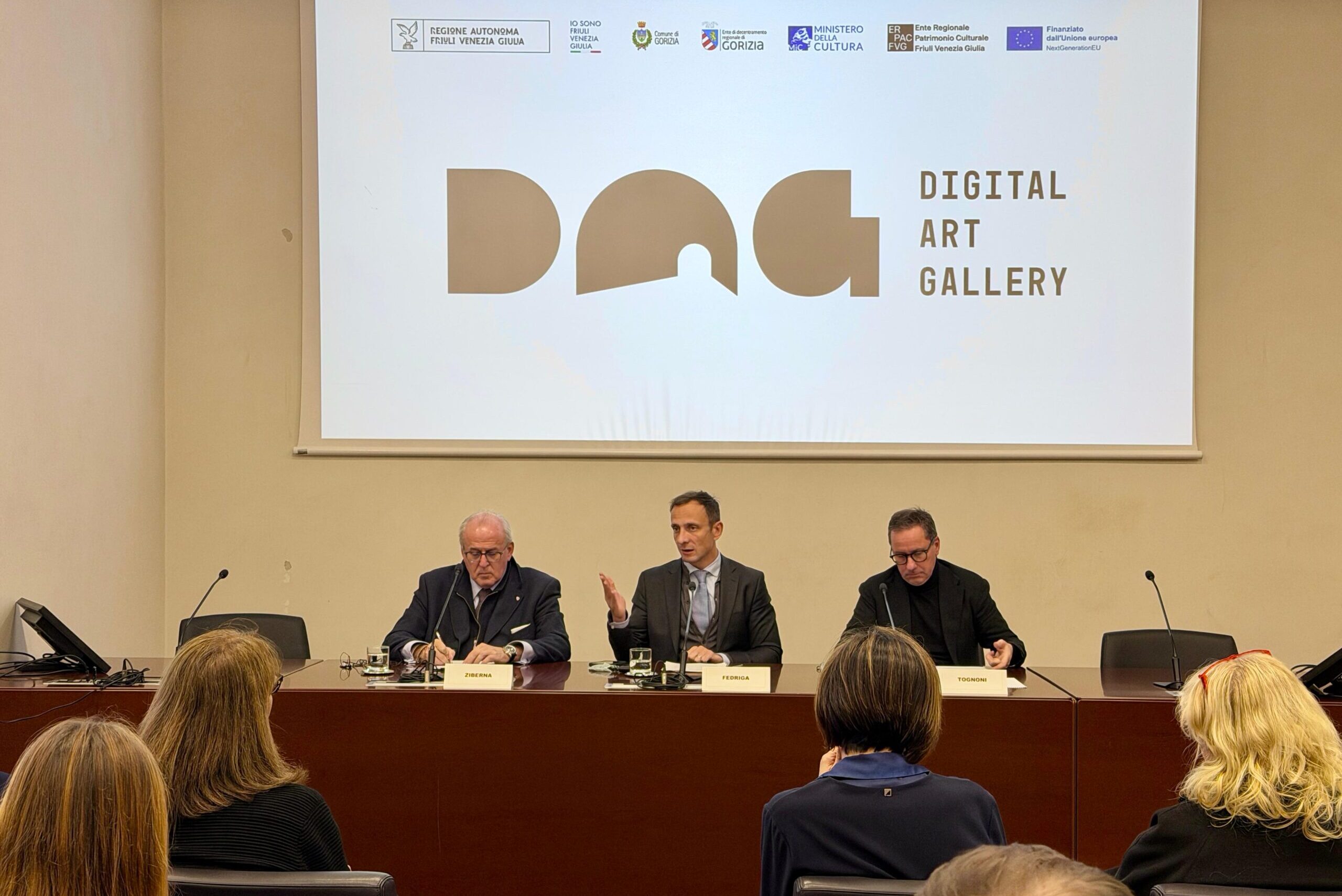 La presentazione del progetto della Digital Art Gallery a Gorizia
