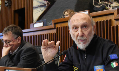 L’assessore regionale alla Salute, Riccardo Riccardi, durante i lavori della Terza Commissione consiliare