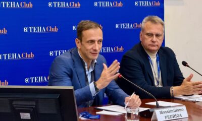 L'intervento del governatore del Friuli-Venezia Giulia Massimiliano Fedriga