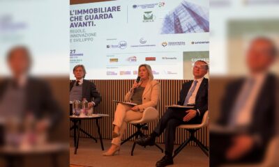 L'assessore regionale Cristina Amirante al convegno della Fimaa-Confcommercio sull'immobiliare in regione
