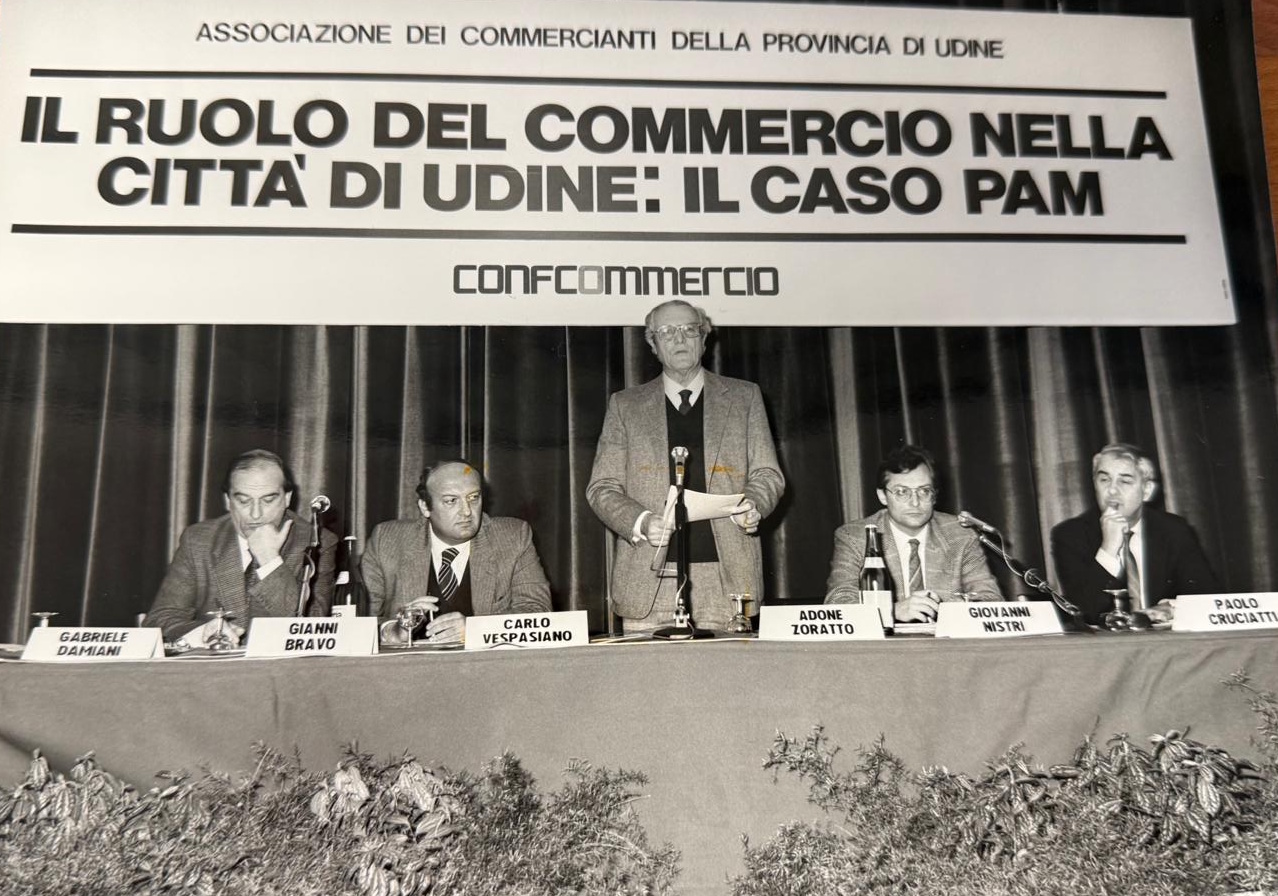 Foto Confcommercio Udine 1987
