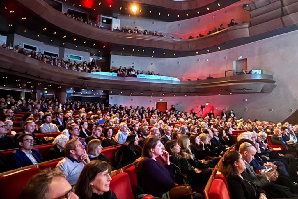 Il pubblico presente alle premiazioni