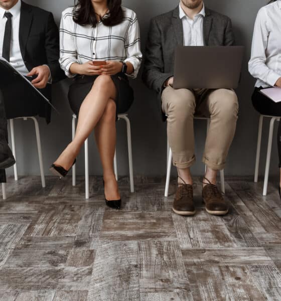 Persone in attesa di colloquio di lavoro