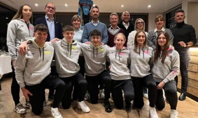 Gli atleti della Dp66 Pinarello Race Academy