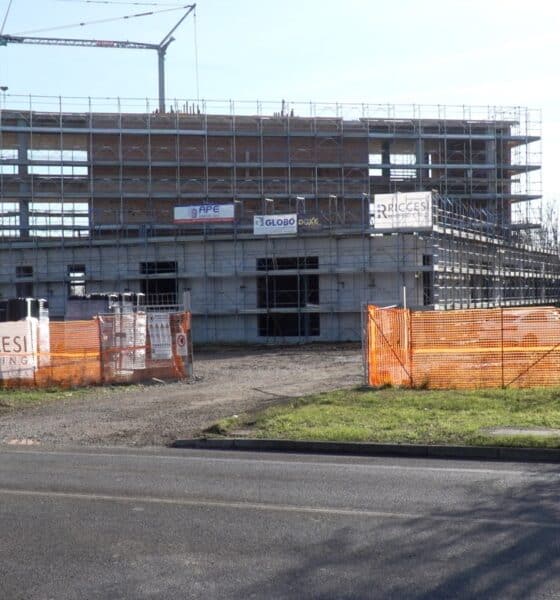 Il cantiere del Cosef a Udine