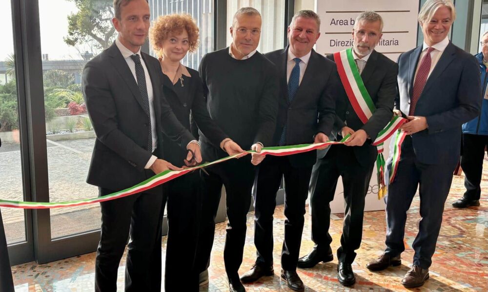 Il taglio del nastro delle nuove Terme marine di Grado