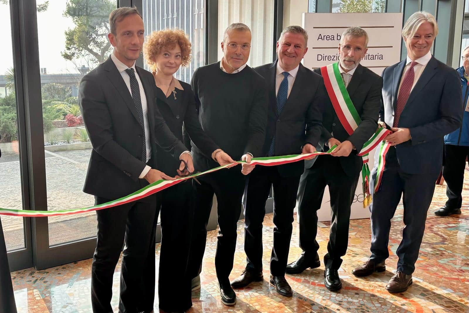 Il taglio del nastro delle nuove Terme marine di Grado