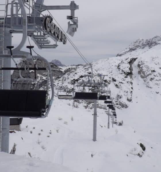 La nuova seggiovia quadriposto Gilberti a Sella Nevea