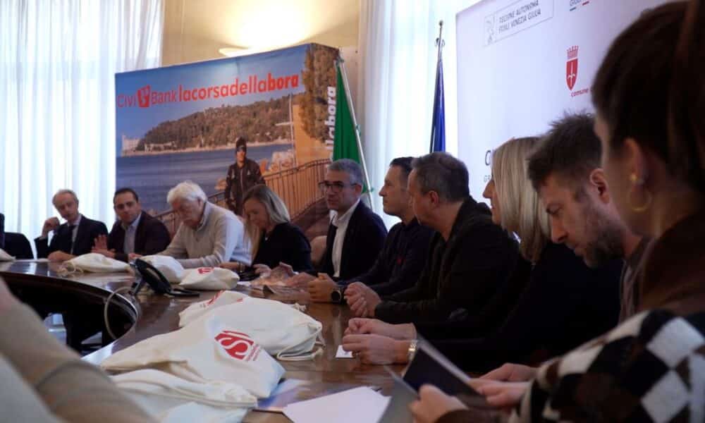 La presentazione dell'edizione 2026 della Corsa della Bora