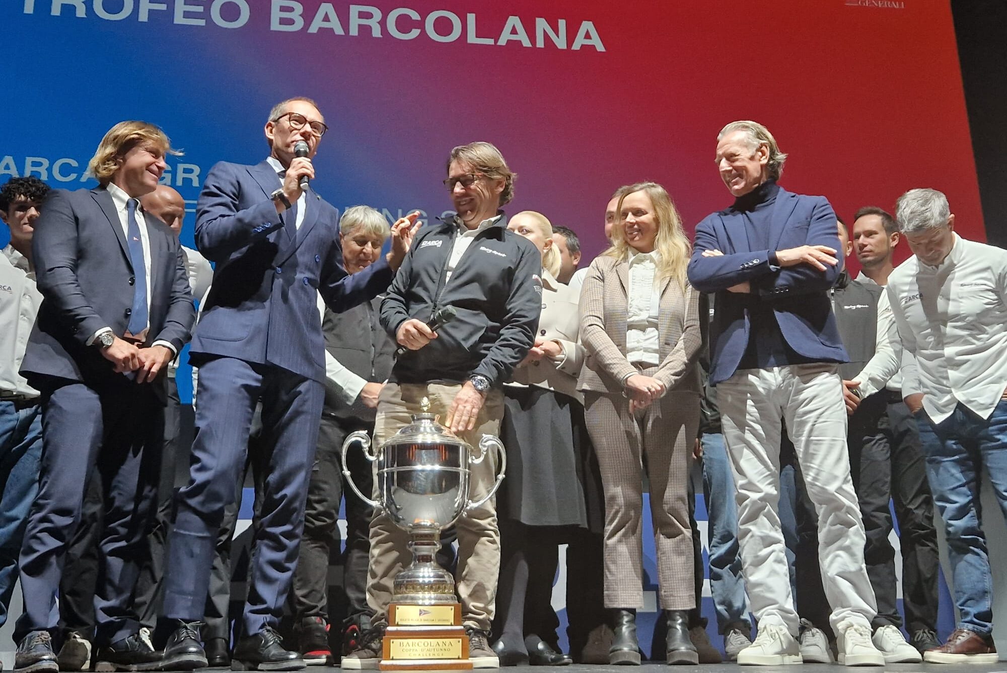 Le premiazioni dell'edizione 57 della Barcolana