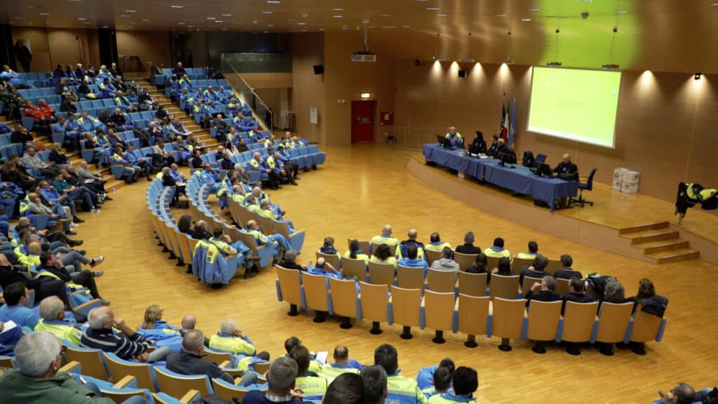 La Consulta plenaria dei Coordinatori dei gruppi comunali e dei presidenti delle associazioni di volontariato di Protezione civile