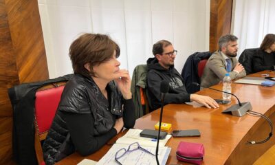 L'assessore Alessia Rosolen mentre partecipa al tavolo Innoway