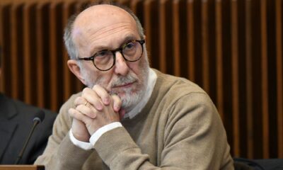 L'assessore Riccardi nel corso della seduta di Commissione