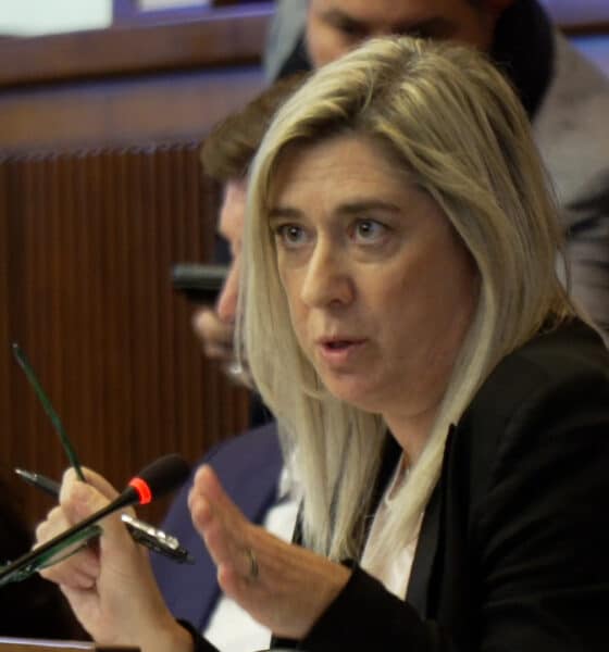L'assessore regionale alle Infrastrutture Cristina Amirante