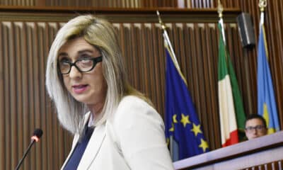 L'assessore regionale alle Infrastrutture e territorio Cristina Amirante