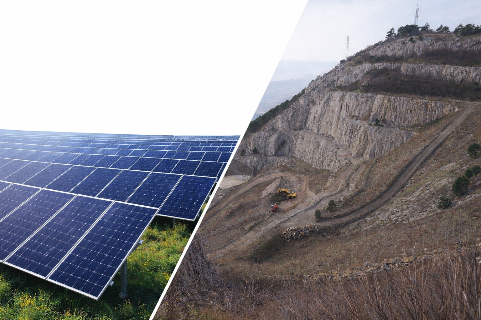 Pannelli fotovoltaici e la Cava Pietra Scoria