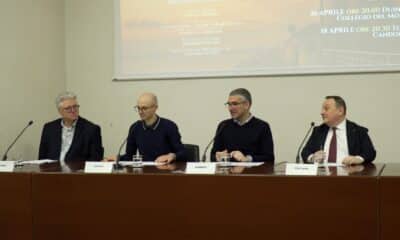 Un momento della conferenza stampa di presentazione